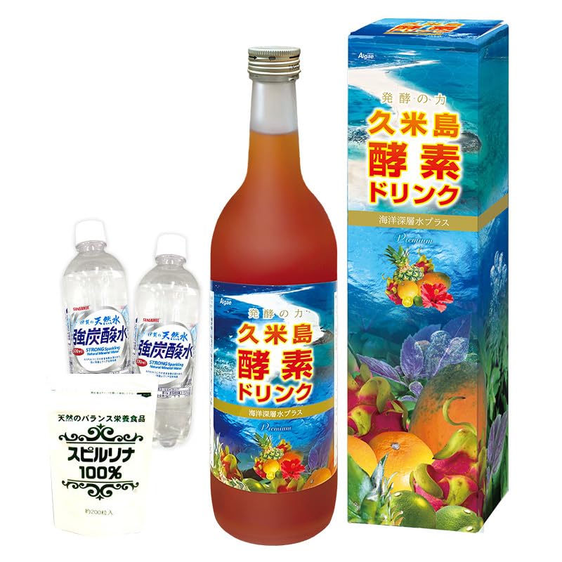 【新品】酵素ドリンク Amazon.co.jp: スピルリナ普及会 久米島酵素ドリンク 720ml 沖縄産無
